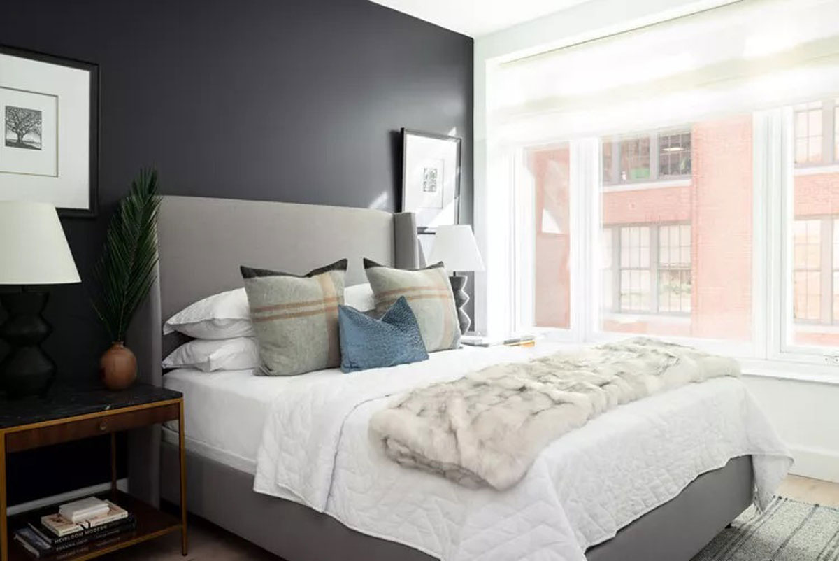 ایده طراحی اتاف خواب آپارتمان - استودیو تب دیزاین