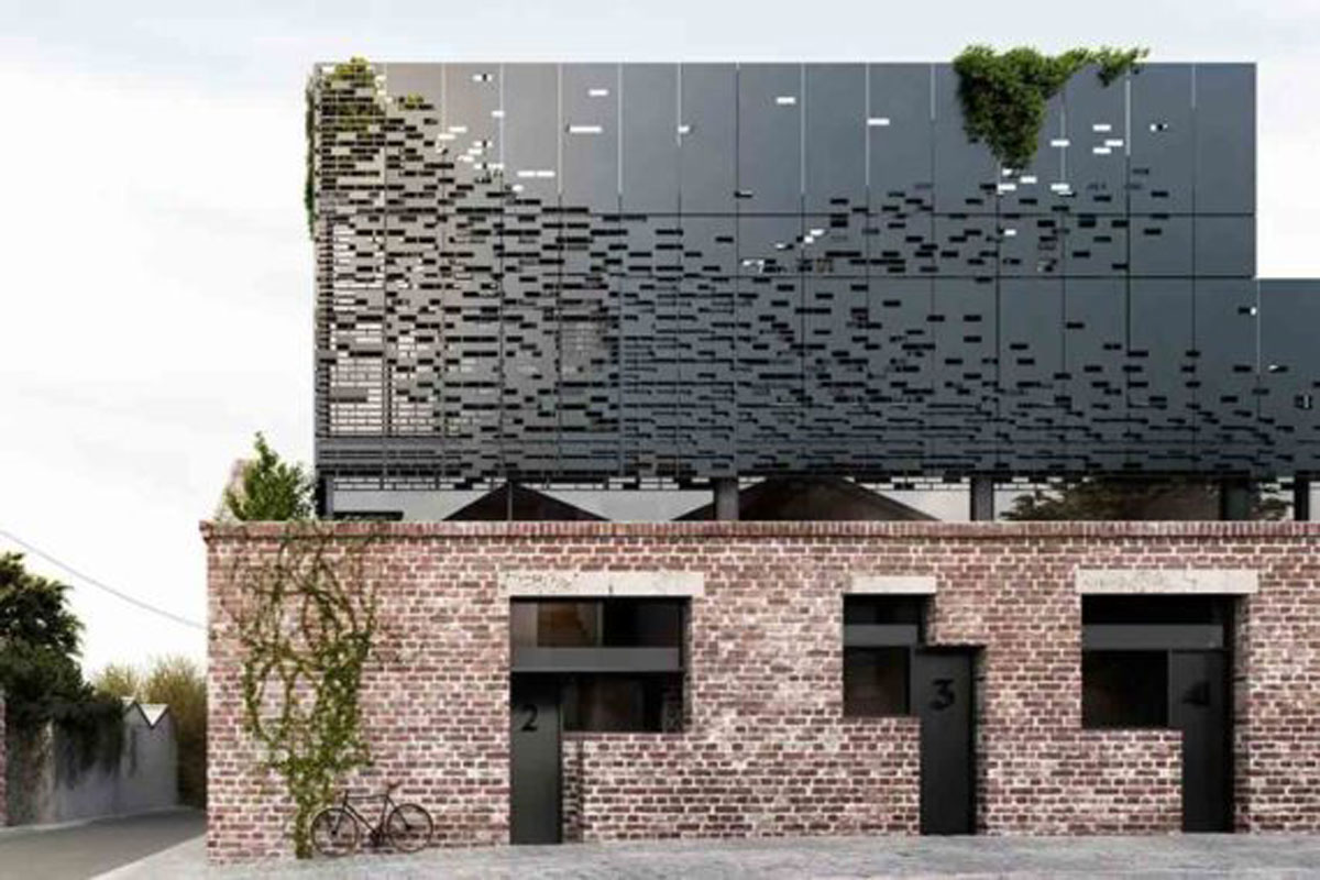 طراحی نمای ساختمان در تبریز - استودیو تب دیزاین